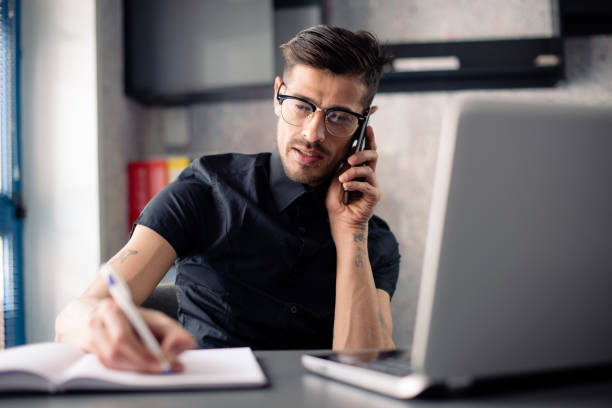 istock A young businessman arranged meeting 911602366