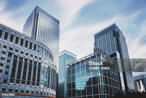 Business Towers Stock Photo - Download Image Now - Building Exterior, Construction Industry, Building - Activity