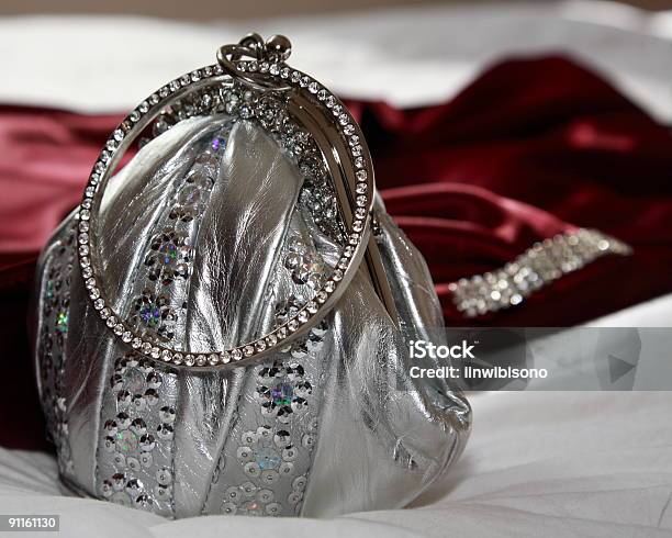 Silver Purse Stock Photo - Download Image Now - Bag, Bead, Color Image