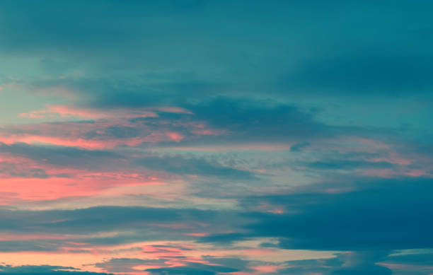 istock Beautiful colorful sky. 911611796