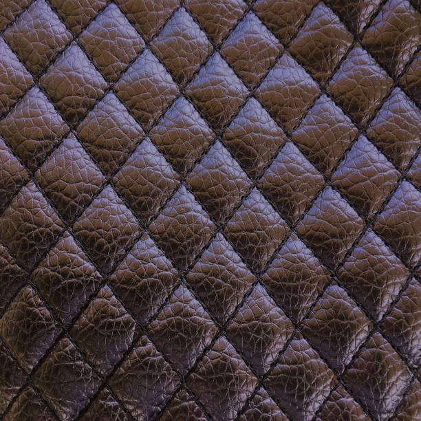 istock Old black leather texture background. Organic leather background. Black natural leather texture. 911618592