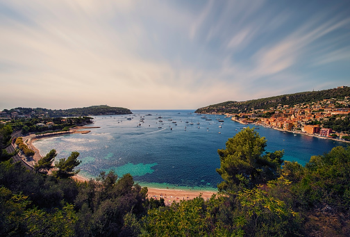 Mediterranean sea near the city of Nice