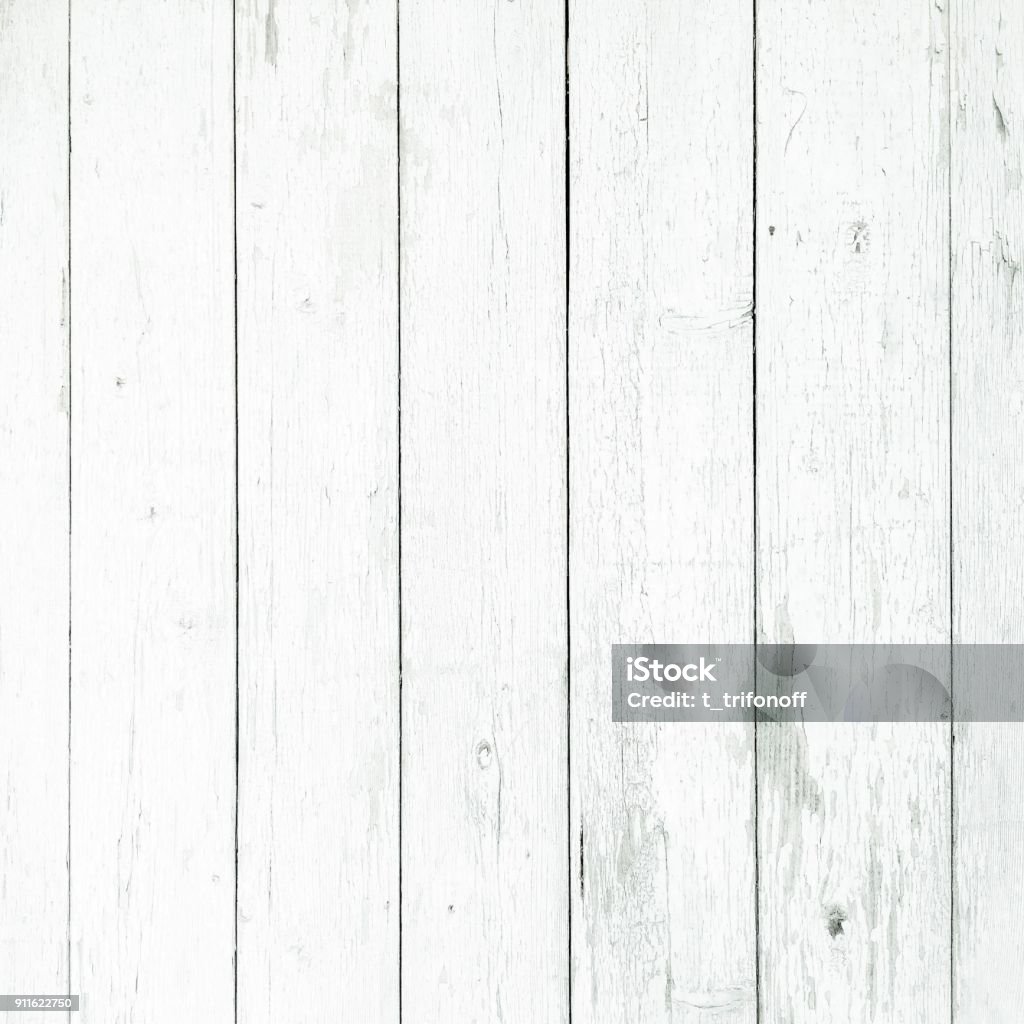 Planches de bois de fond, blanc texture du bois. Grunge lavé modèle mur bois. - Photo de En bois libre de droits