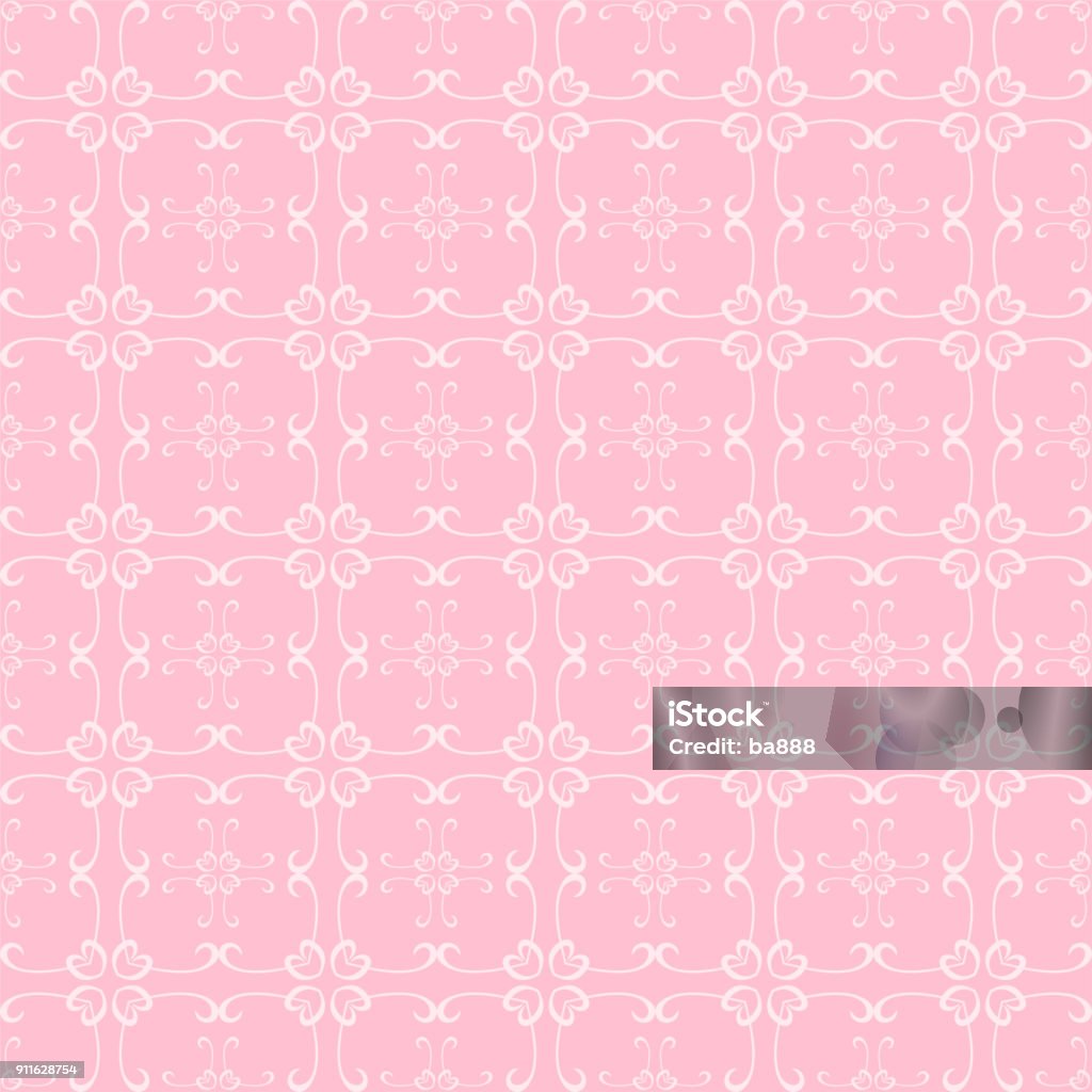 Pink Wallpaper Pattern Vector Stock Illustration - Download Image Now ...