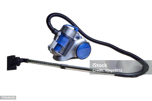 Vacuum Cleaner Stock Photo - Download Image Now - Vacuum Cleaner, Appliance, Blue