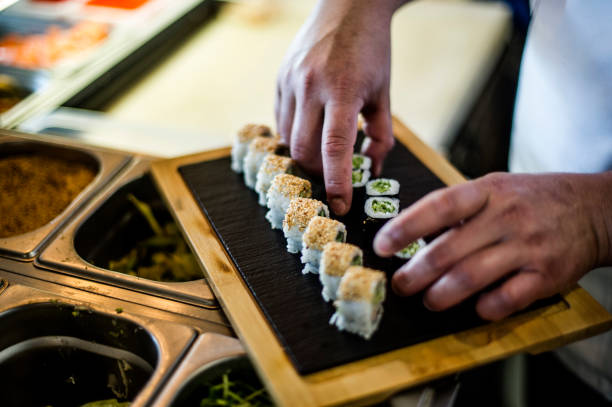 istock Sushi, Sushi Restaurant, Sushi Shots 911631046