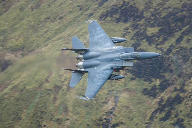istock F-15 on low level training in North Wales 911641248