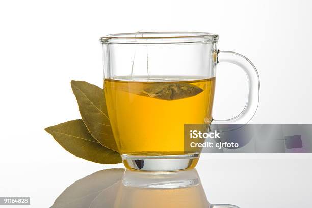 Té Verde Con Hojas Foto de stock y más banco de imágenes de Asistencia sanitaria y medicina - Asistencia sanitaria y medicina, Bebida, Blanco - Color