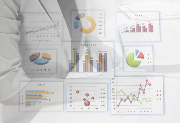 istock Business consept, Financial graphs 911656984