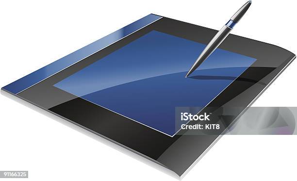 그래픽 태블릿 검은색에 대한 스톡 벡터 아트 및 기타 이미지 - 검은색, 교육, 그리기