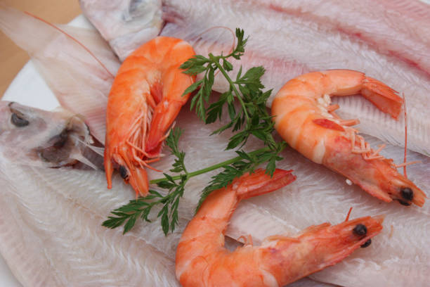 istock Sole sea fish  Preparation in the kitchen before cooking 911664086