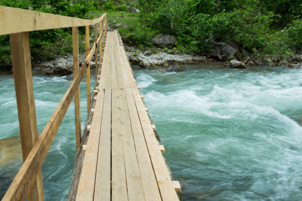 istock Mountain river in the forests of Abkhazia 911665384