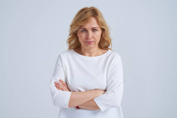 istock Serious mature woman posing 911667914