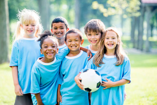 istock Kids Soccer Team 911672046