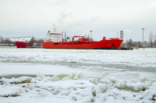 istock The natural landscape at the cargo port. 911678850