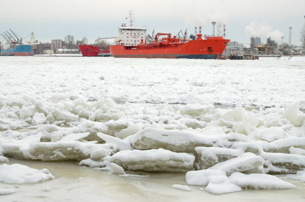 istock The natural landscape at the cargo port. 911679008