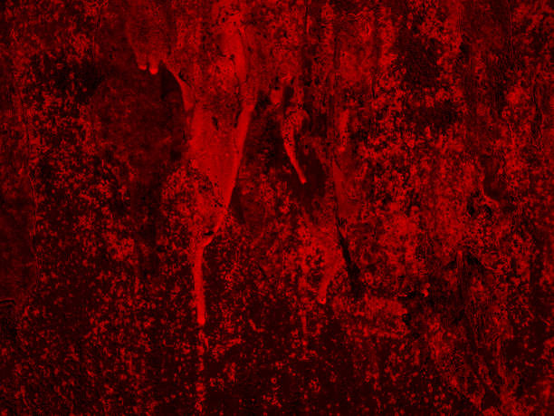 istock Painted redold wall with brush marks. Urban grunge background. 911679758