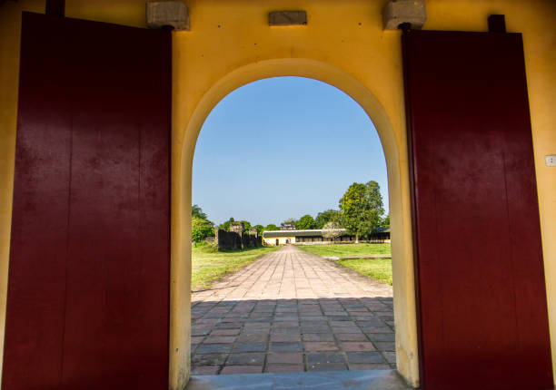 istock Imperial Palace moat,Emperor palace complex, Hue Province. Vietnam 911680154