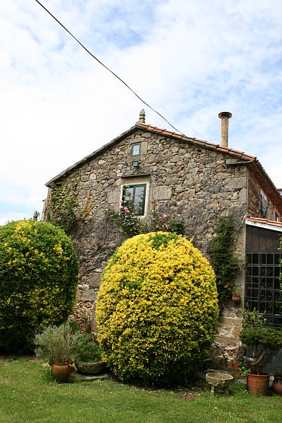 istock Cottage in Galicia, Spain 91168667