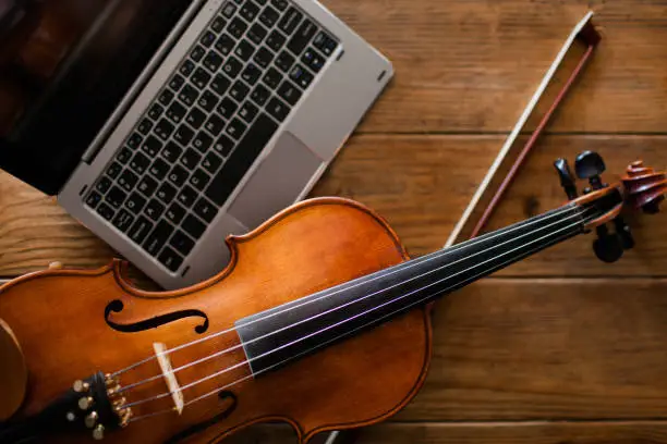 Photo of music album internet violin classical culture