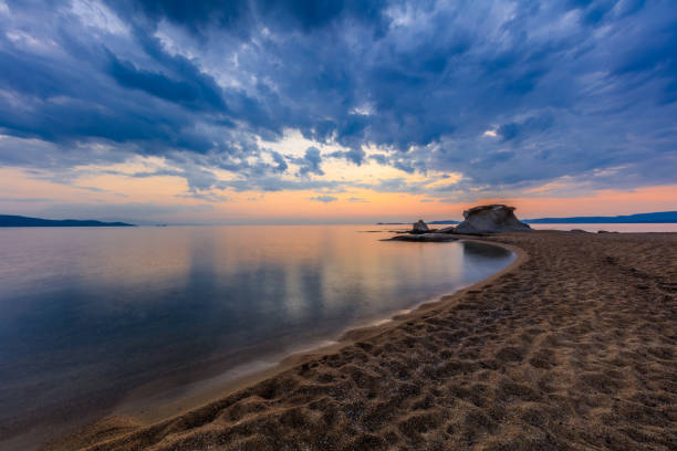 istock Ierissos-Kakoudia beach, Greece 911702210