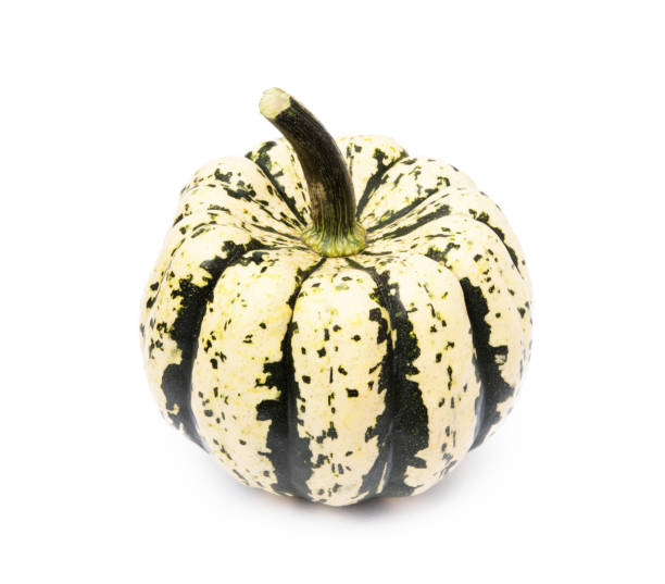 istock Sweet dumpling pumpkin isolated on a white background 911706356