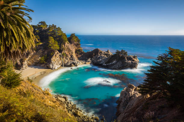 istock McWay Falls at sunset, Big Sur, California, USA 911712504