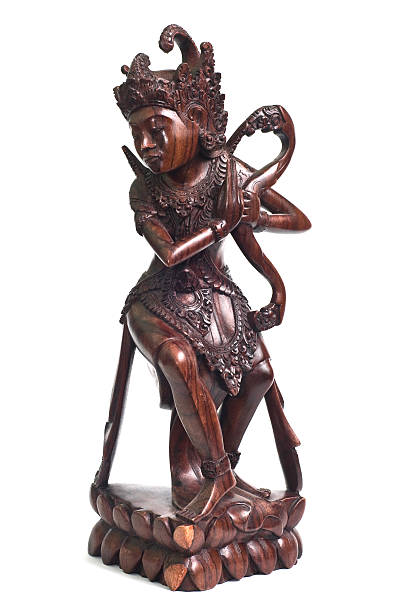istock Wood Carved Statue. Bali. Indonesia 91171460