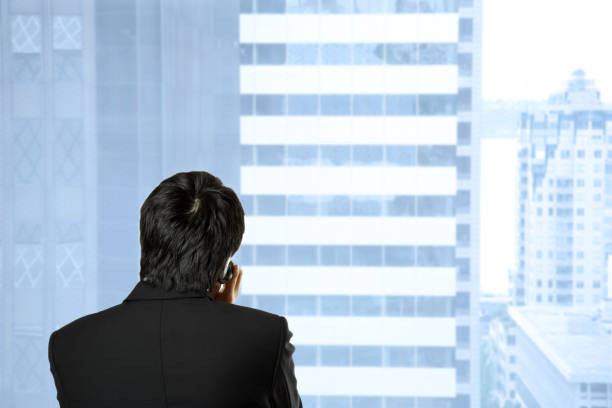 istock Businessman on the phone 91171718