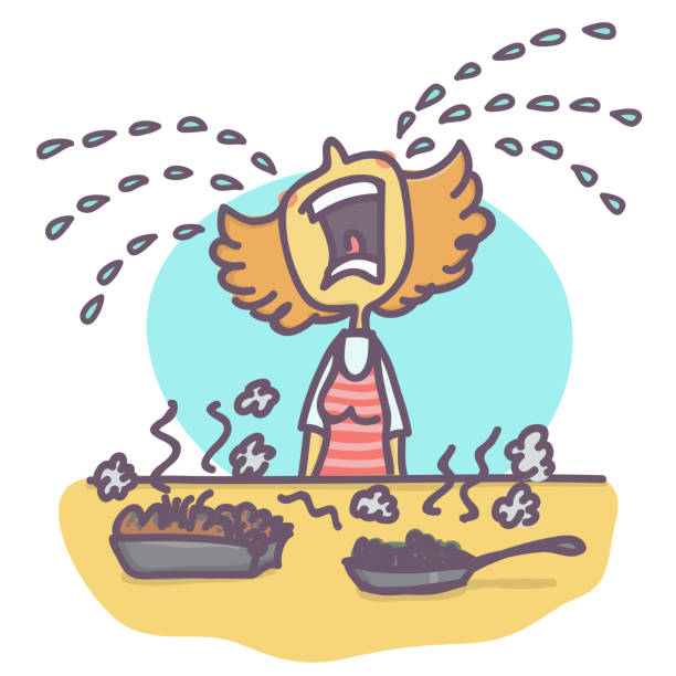 292 Cooking Disaster Illustrations & Clip Art - iStock | Woman cooking  disaster, Cooking disaster funny