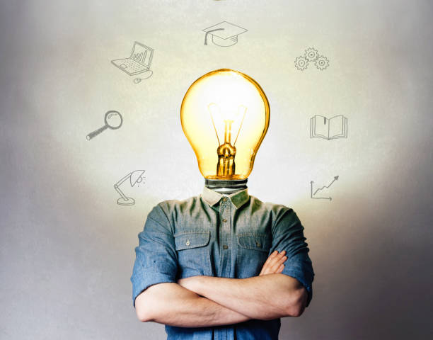 Concept of a new idea.