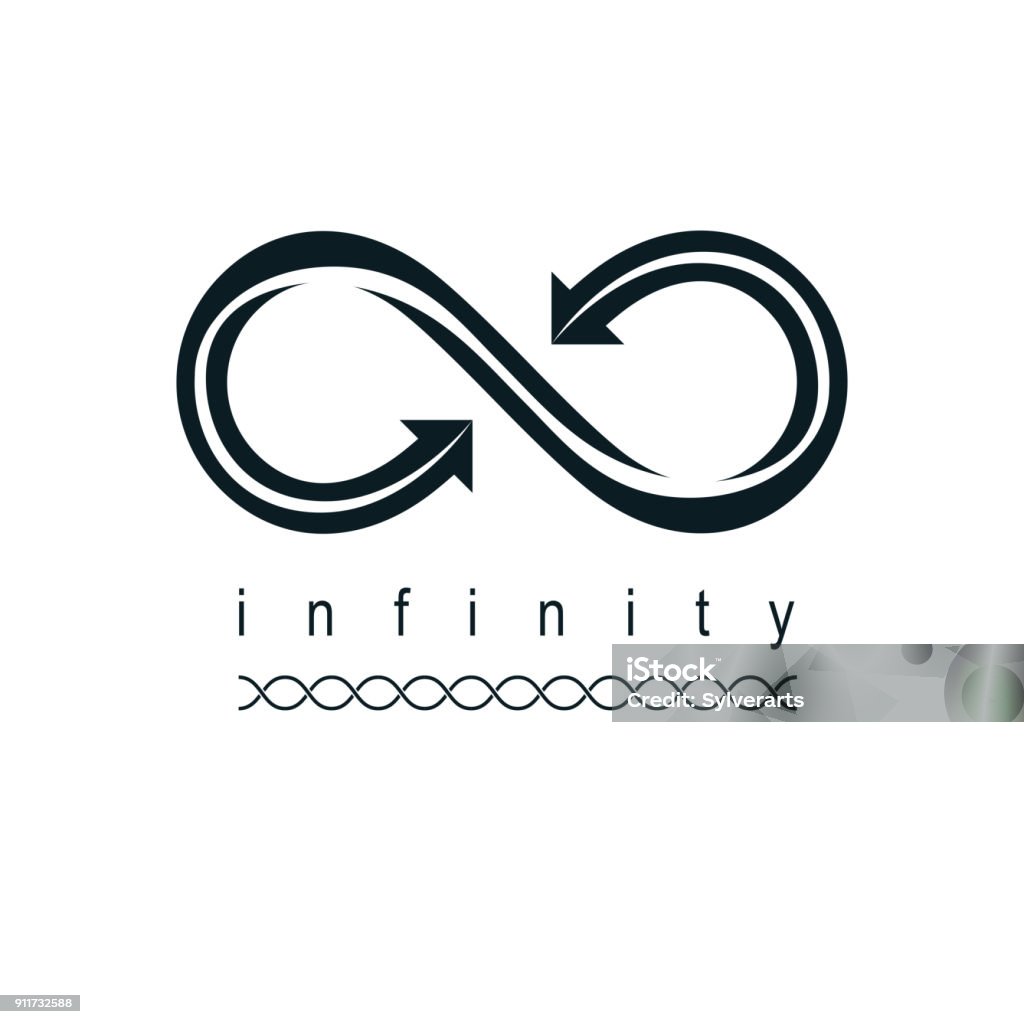 Inclustion Sign Infinity Loop Endless Infinity Loop Conceptual Symbol Vector Special Sign Stock ...