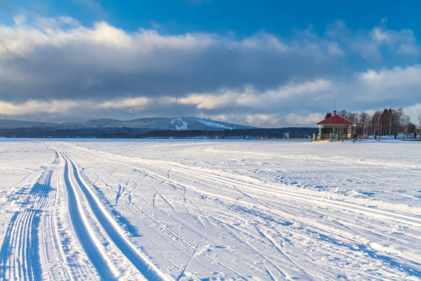 istock Winter landscape from Sotkamo, Finland. 911738926