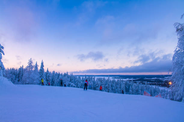 istock Winter landscape from Sotkamo, Finland. 911739034