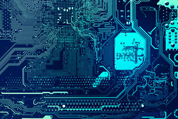 istock blue circuit board background of computer motherboard 911759206