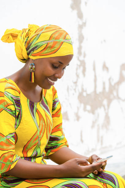 istock African woman on the phone 911761914