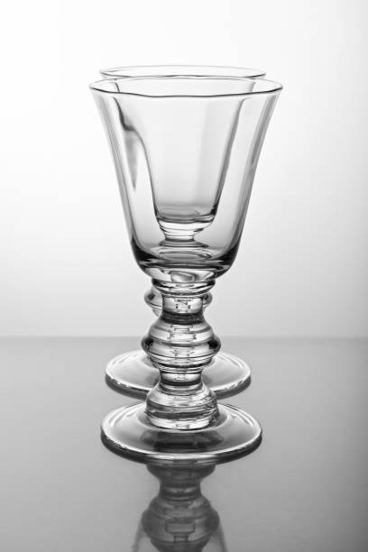 istock Two vintage glass of wine 911763490