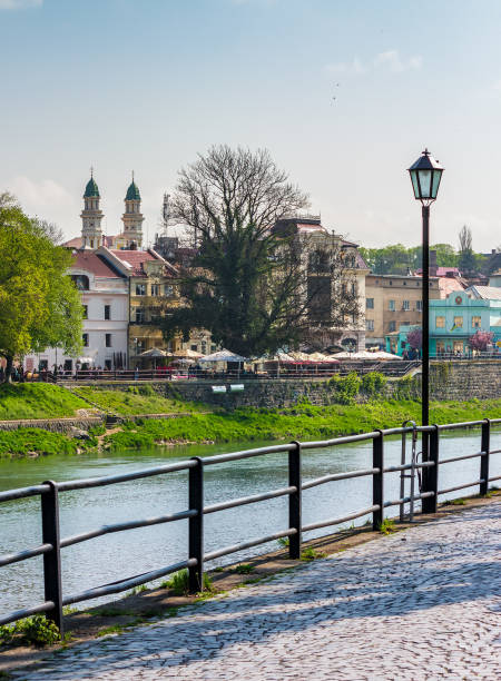 istock beautiful cityscape of Uzhgorod in springtime 911769754