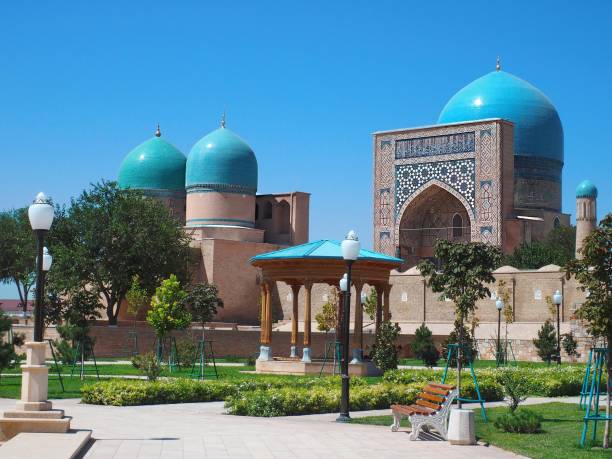 istock Uzbek Kok Gumbaz gardens 911773426