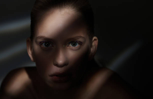 istock Dramatic portrait of woman. 911776670