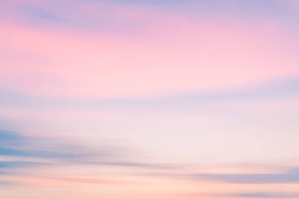 istock Defocused colorful sunset sky nature background with blurred panning motion. 911793942