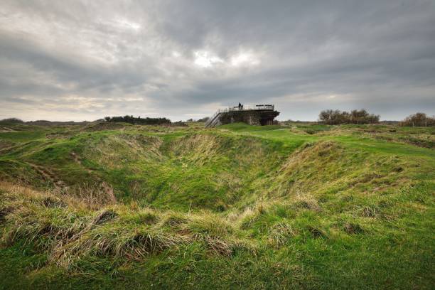 istock Point du Hoc, cape Hoc. D-day, Normandy, France 911802818