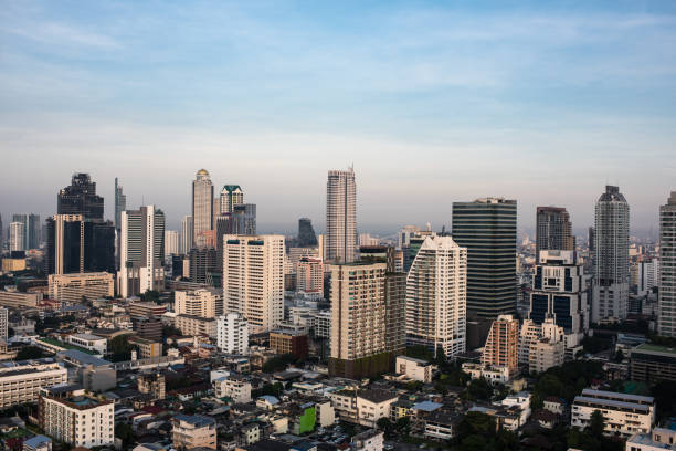 istock Bangkok skyline, view from sathorn 911813698