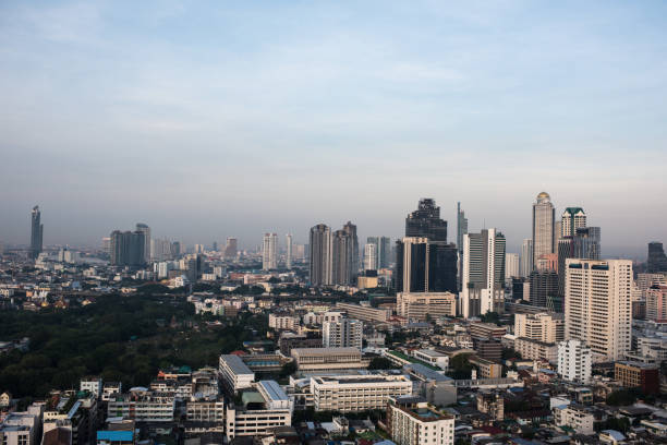 istock Bangkok skyline, view from sathorn 911813782