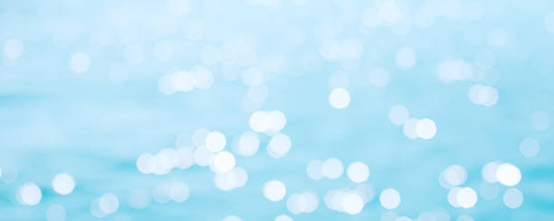 istock Beautiful blurred blue background with bokeh 911819320