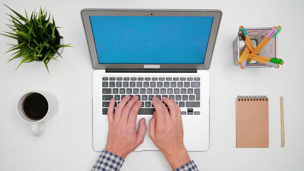 istock A Man's Hands Typing on the Laptop 911823972