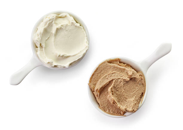 istock bowls of cream cheese and meat pate 911831256