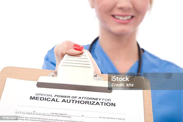 Médico Formulário De Autorização De - Fotografias de stock e mais imagens de Advogado - Advogado, Autoridade, Clínica médica