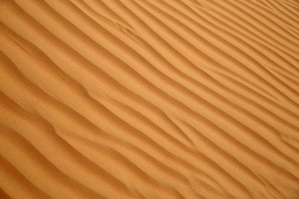 Omani sand dune stock photo