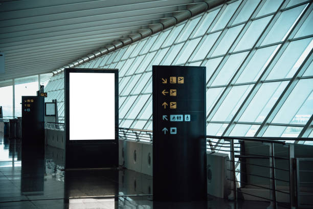 istock Billboard at airport 911836812